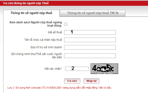 xác nhận không nợ thuế hải quan